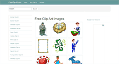Desktop Screenshot of free-clip-art.com